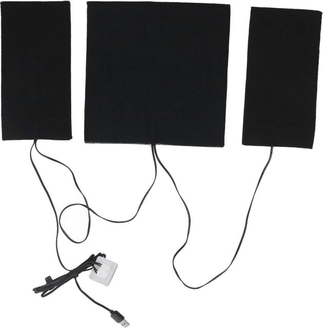 Sonoff USB Elektrische Heizfolie in Schwarz mit 3 einstellbaren Temperaturstufen, Waschbares Kohlefaser Heizkissen DC 5V, Unisex - Bild 1