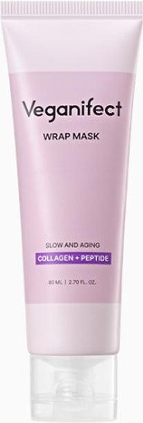Veganifect Slow And Aging Collagen Wrap Mask, 80 ml, Gesicht, Kollagen - Bild 1