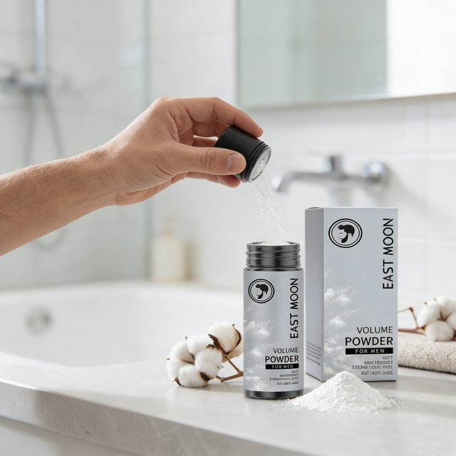 East moon Haarstyling-Puder für Herren, Mattierend, für fettiges Haar - Bild 1