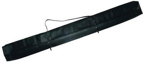 DEHN 766602 Werkzeugtasche aus Leder mit Trageriemen, Schwarz - Bild 1