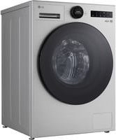 LG Waschmaschine F4WX801YS Frontlader in Silber mit WiFi, App-Control, Dampfprogrammen und Quick Wash, Schleuderzahl 1400 U/min - Bild 1