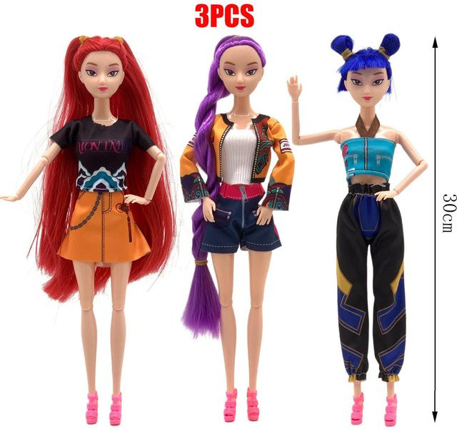 Discover Intime Kpop Dämonenjäger Rumi Mira Zoey Actionfigur, Prinzessin, Kunststoff, ab 14 Jahre - Bild 1
