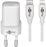 Apple Lightning und USB-C PD Ladeset 30 Watt in Weiß - Bild 1