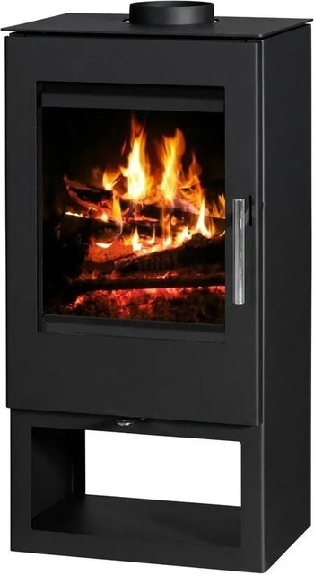 Victoria Kaminofen Toledo Schwarz mit 7kW, B/T/H: 92 x 46,4 x 40 cm - Bild 1