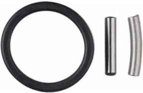 Bosch Fixier-Set mit Fixierstift und Gummiring in Schwarz, Durchmesser: 5 mm, Länge: 25 mm - Bild 1