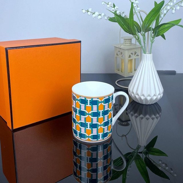 Simplistic Living Home Knochenporzellan Tasse in Mehrfarben, 350 ml - Bild 1