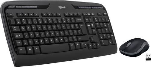 Logitech Wireless Combo MK330 Tastatur-Maus-Set, kabellos, QWERTZ Deutsch, Schwarz - Bild 3