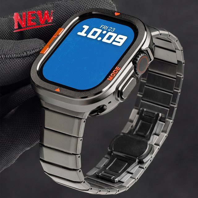 OAKCHARM Uhrenarmband Edelstahl, Unisex - Bild 1