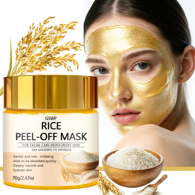 GSWP Reis-Peel-Off-Maske, Gesicht, 70g/140g - Bild 2