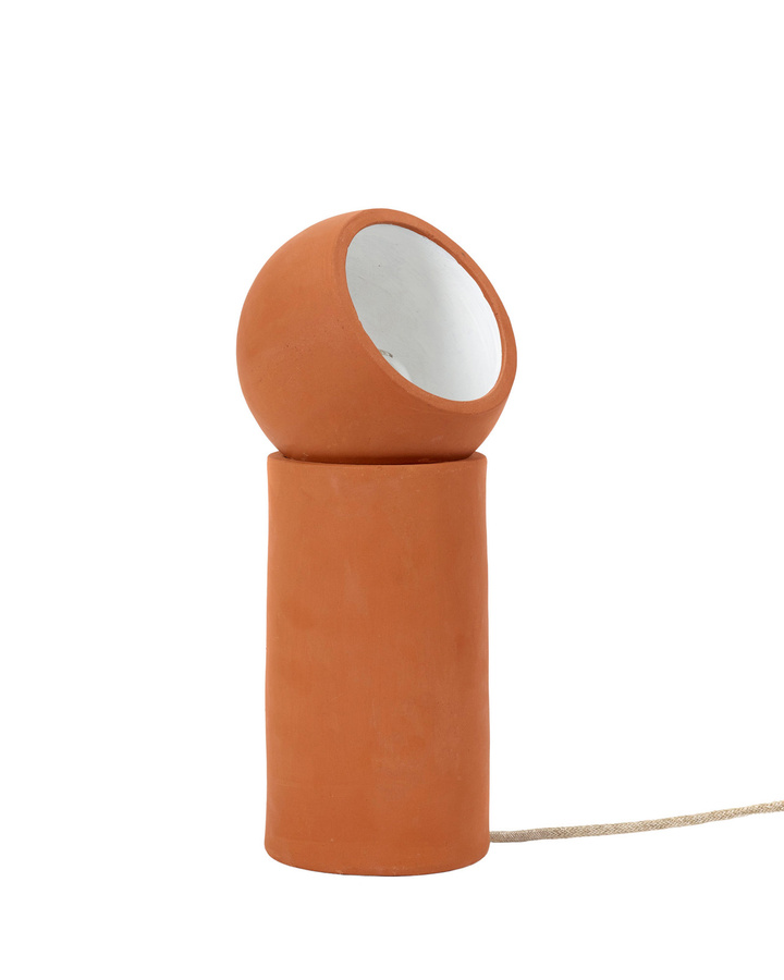 Serax Terra Tischleuchte aus Keramik in Terrakotta Rot mit zeitgenössischem Design - Bild 3