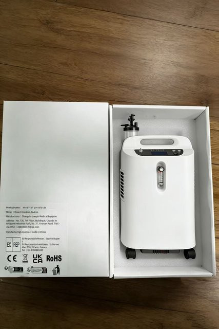 PFP Medizinischer tragbarer Sauerstoffkonzentrator M3 Heimgenerator in Weiß (1-7L) - Bild 1