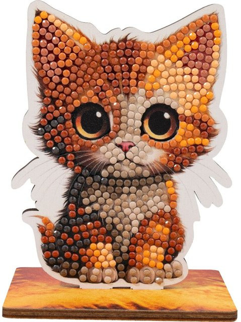 Craft Buddy Diamond Painting Crystal Art Wildlife Buddies Kätzchen ab 6 Jahren - Bild 1
