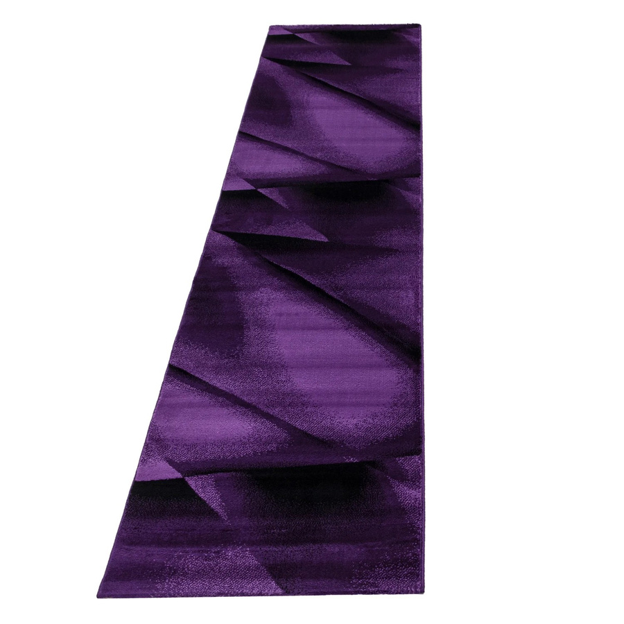 Ayyildiz Kurzflorteppich Miami Violett B/L: 80 x 300 cm - Bild 6