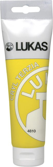 Lukas Cryl Terzia Acrylfarbe Primär-Gelb in der Plastiktube, 125 ml - Bild 1