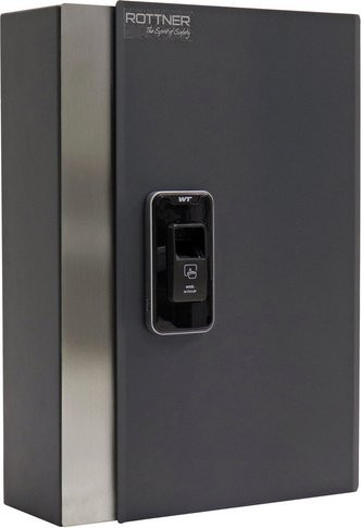Rottner Schlüsseltresor Key Pro aus Stahl, anthrazit/schwarz, B: 26,5 cm, H: 38,5 cm - Bild 1