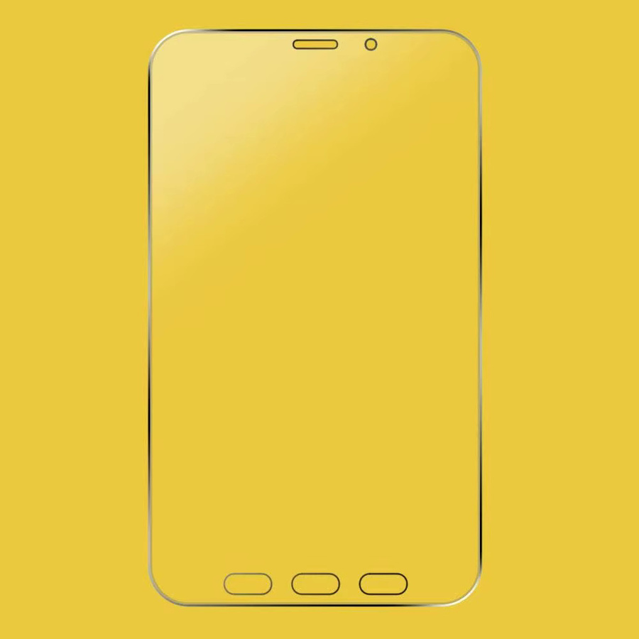 Displayschutzfolie aus gehärtetem Glas für Samsung Galaxy Tab Active 2 (8 Zoll, 2017) SM-T395 SM-T390, transparent - Bild 3
