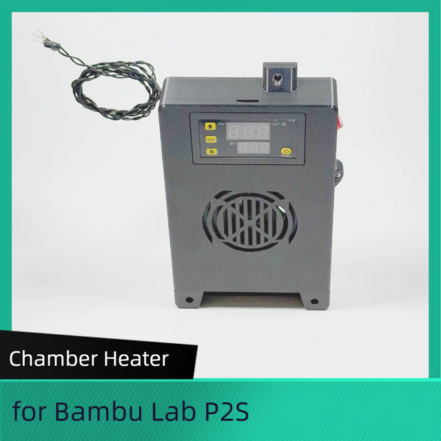 Bambu Lab Kammerheizung für P2S Serie 3D-Drucker Zubehör in Schwarz - Bild 1