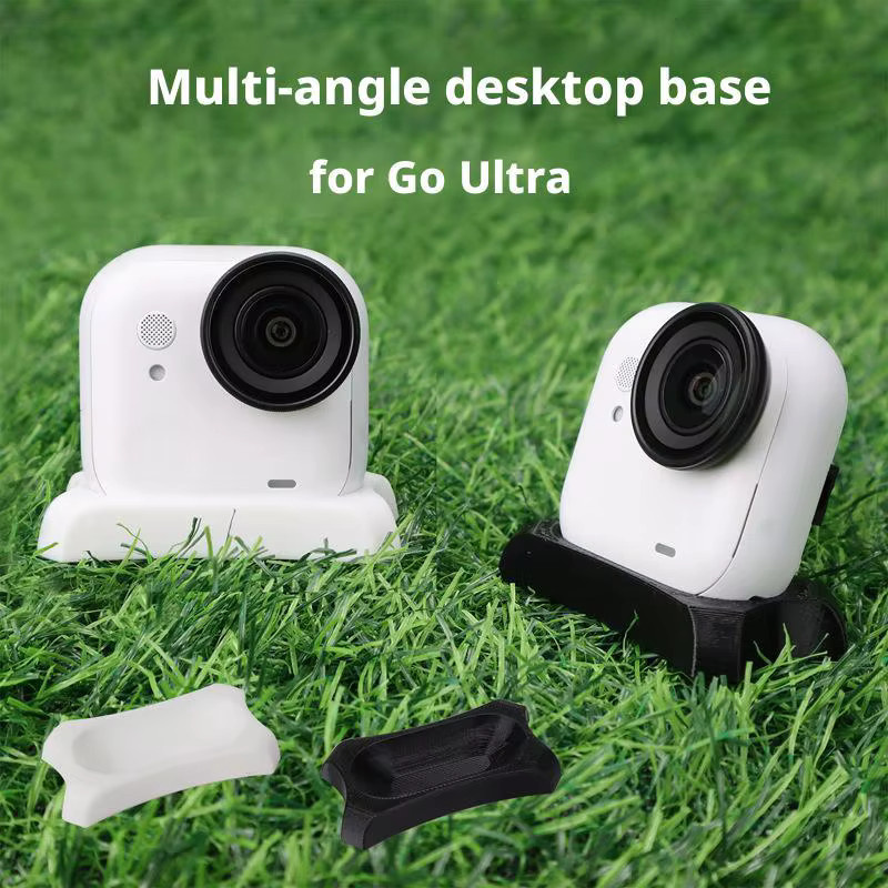 Insta360 Desktop-Ständer Basis für Insta360 GO Ultra mit Multi-Winkel-Montage und tragbarer fester Halterung - Bild 3