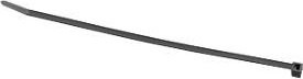 HellermannTyton Kabelbinder UB200C-B-PA66-BK-C1 in Schwarz, 100 Stück, Länge: 200 mm, Breite: 4,6 mm - Bild 2
