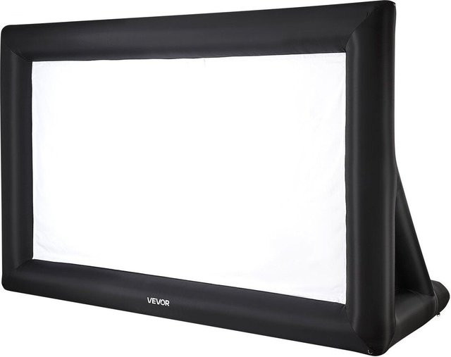 Buying Solutions, MB Aufblasbare Filmleinwand 20 Fuß mit 16:9 Format, 600D Material, Weiß/Schwarz, inklusive Tragetasche - Bild 1