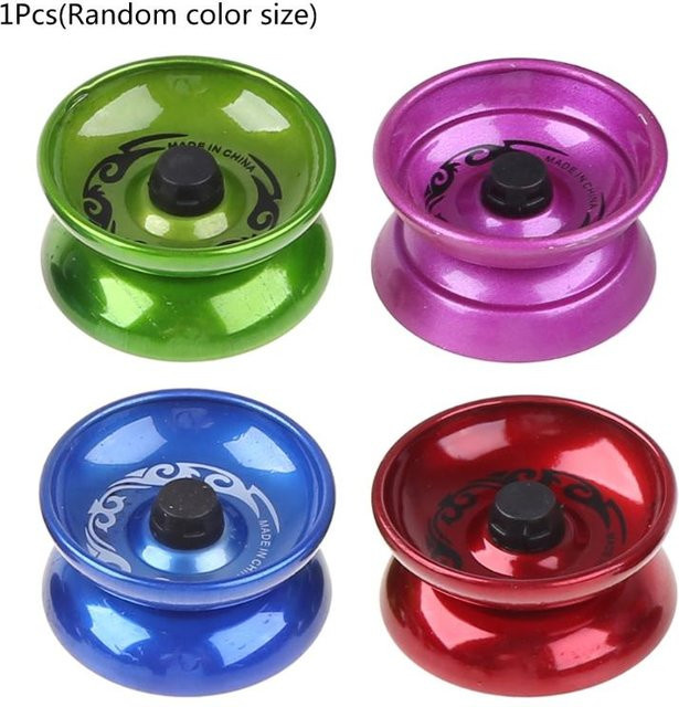 Fashnics Magische Aluminiumlegierung Yoyo, Professionelle Schnur Trick Yoyo, lila, ab 14 Jahren - Bild 1
