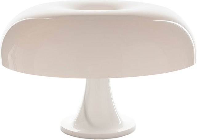 Artemide Nesso Tischleuchte in Weiß aus ABS-Kunstharz mit E14 Fassung - Bild 1