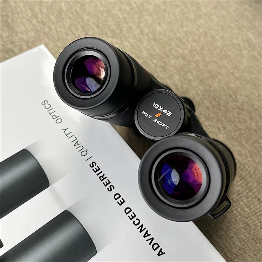 Eyeskey TJ10X42ED Professionelles ED-Teleskop Fernglas in Schwarz mit FBC-Beschichtung und ABBE-Prisma für Jagd und Outdoor - Bild 3