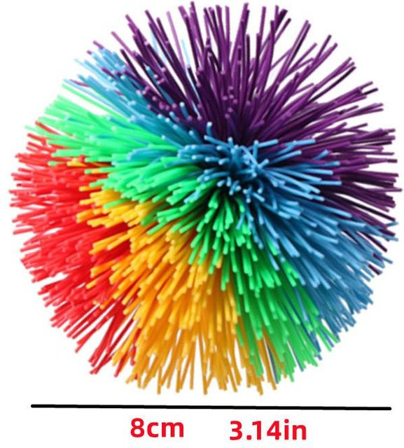 Kidsly Jonglierball, buntes Gummidrahtball-Spielzeug, ab 14 Jahre - Bild 1