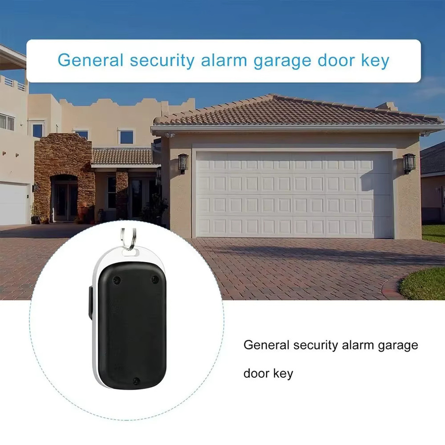 Universelle Klon-Fernbedienung zum Kopieren für Garagentore und Rolltore mit 433,92 MHz in Schwarz - Bild 2