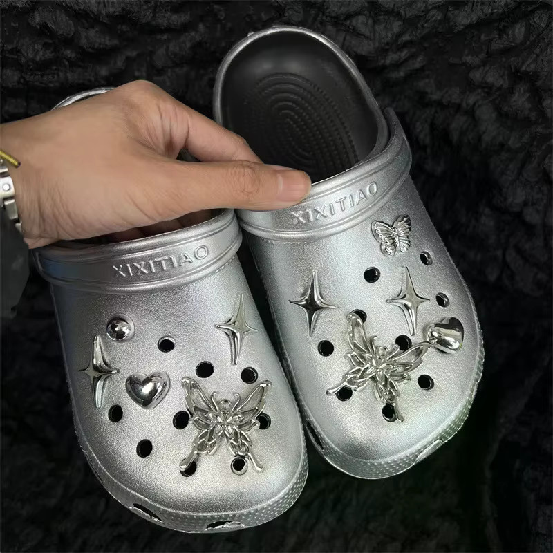 Velishy Schuhe Kette, Schmetterling Herz, Schuh Zubehör - Bild 1