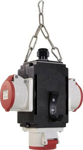 AS Schwabe CEE Hängeverteiler MIXO 60737 400V 3-Phasen IP44 Mehrfarbig - Bild 1