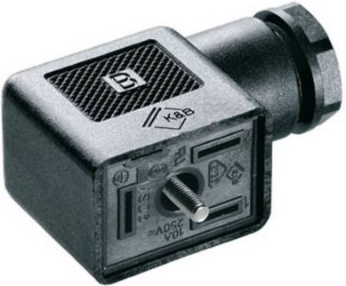 Weidmüller Sensor-Aktorsteckverbinder Buchse SAIB-VSB-3P/250/9-OB Schwarz - Bild 1