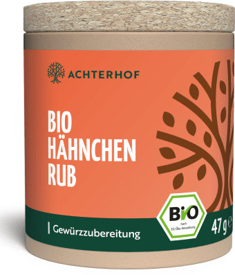 Achterhof Hähnchen Rub Gewürzzubereitung Bio 47 g - Bild 1