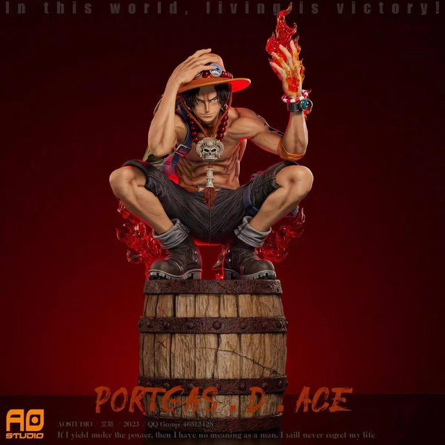 Yiran toy 1 One Piece Ace Anime Statue Figur ab 14 Jahren - Bild 1