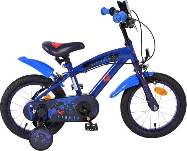 VOLARE Superman Kinderfahrrad 14 Zoll ohne Rücktrittbremse - Bild 1