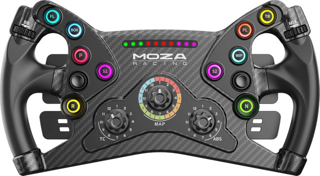 Moza KS Racing Lenkrad in Schwarz - Bild 1