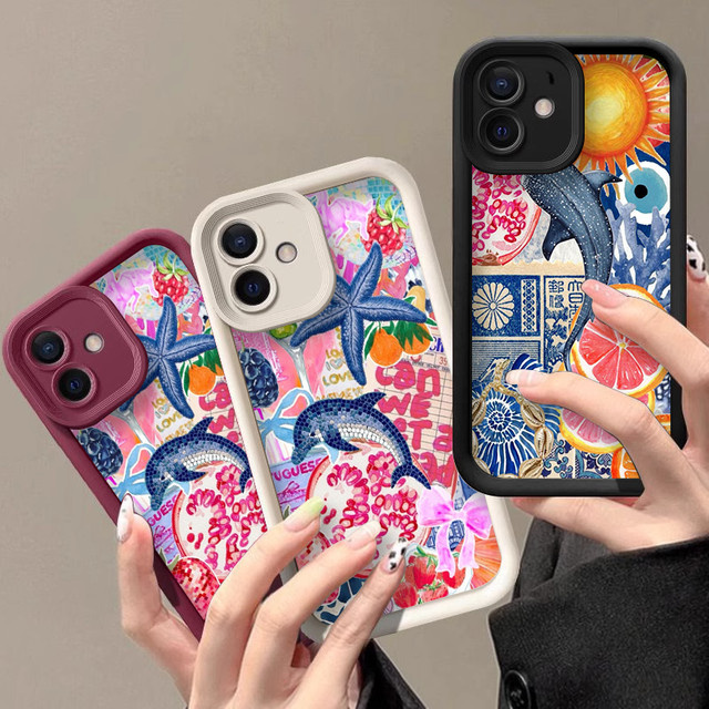 Handyhülle mit Sommer Meer Landschaft und Wal Design für OnePlus 11 10R Nord 2 3 CE3 CE4 CE2 Lite 5G ACE2 ACE3 in Multicolour - Bild 1