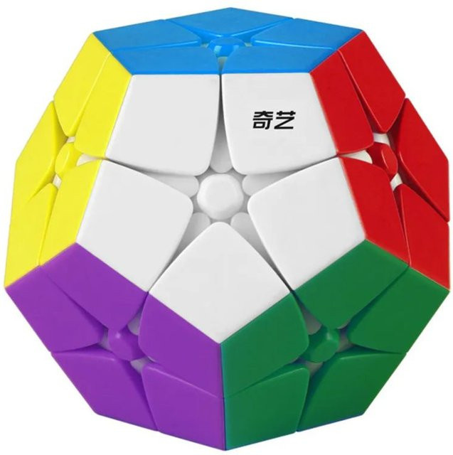 QiYi 2x2 Megaminxes Zauberwürfel, Dodekaeder Puzzle, 2-teiliges Set - Bild 1