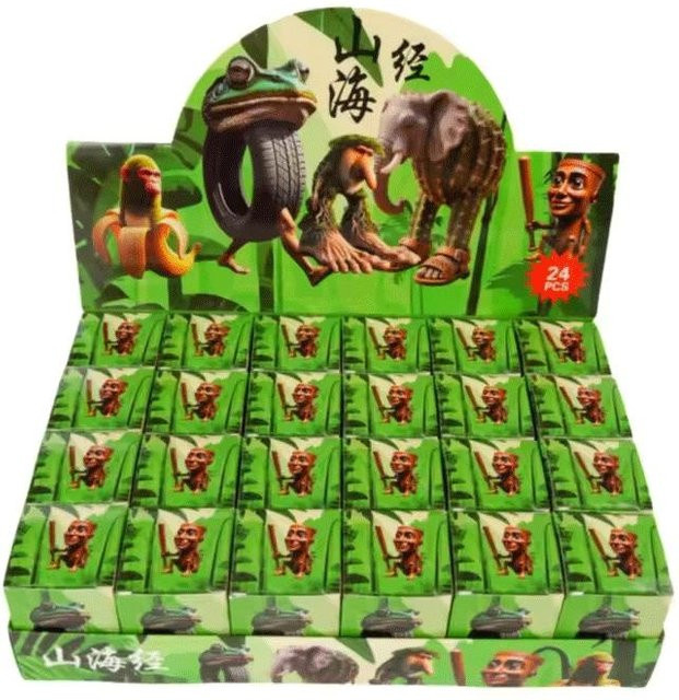 Discover Intime Tungtungtung Sahur Figur Blind Box Schlüsselanhänger 24-teiliges Set - Bild 1