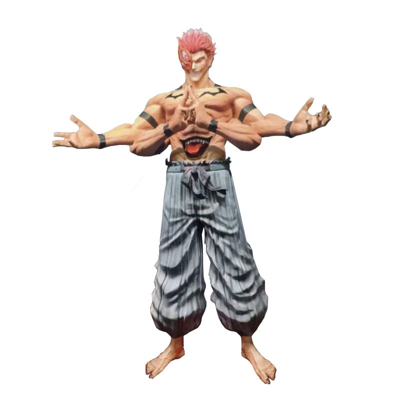 Bandai Jujutsu Kaisen Ryomen Sukuna Itadori Yuji, Actionfigur, 31 cm - Bild 5