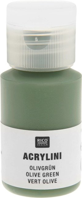 Rico Design Acrylini Acrylfarbe in Olivgrün - Bild 1