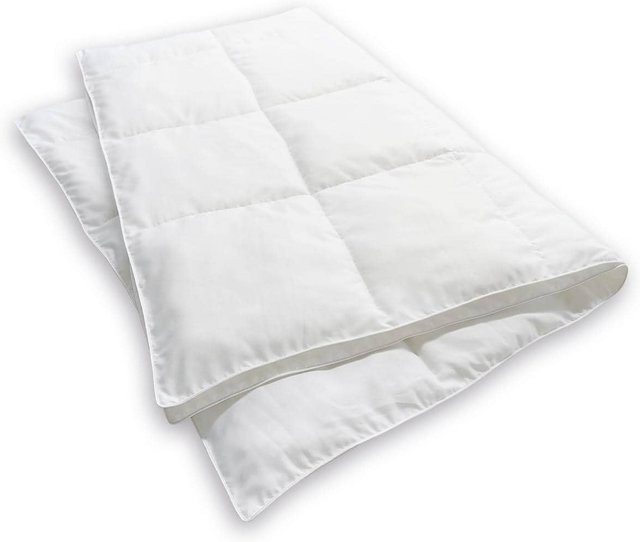 Concord Sommerdecke aus Polyester in Weiß, B/H: 135 x 200 cm - Bild 1