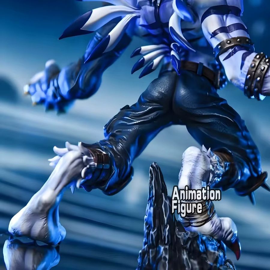 Bandai Digimon Adventure Garurumon Actionfigur aus PVC in Weiß, Höhe: 20 cm - Bild 4