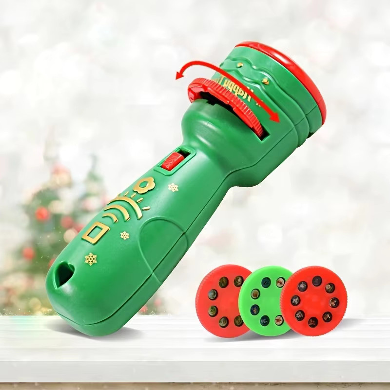 GGbell Weihnachts-Projektor-Taschenlampe Lernspielzeug mit 21 Mustern - Bild 2