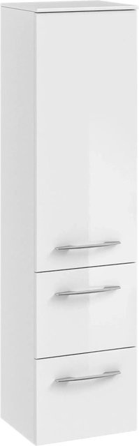 Pelipal Bad-Hängeschrank Quantum 01 in Weiß Hochglanz mit Soft-Close-Türen und internen Regalböden, Breite: 30 cm - Bild 1