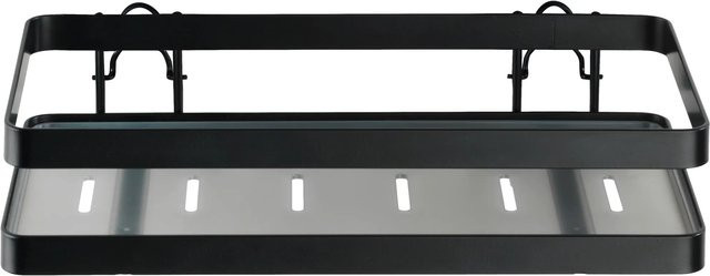 Wenko Universalregal Gala Wandregal Schwarz Matt B/H/T: 25 x 12 x 6 cm - Bild 1