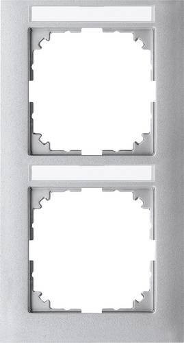 Merten Rahmen Abdeckung System M Aluminium in Silber MEG4022-3660 - Bild 1