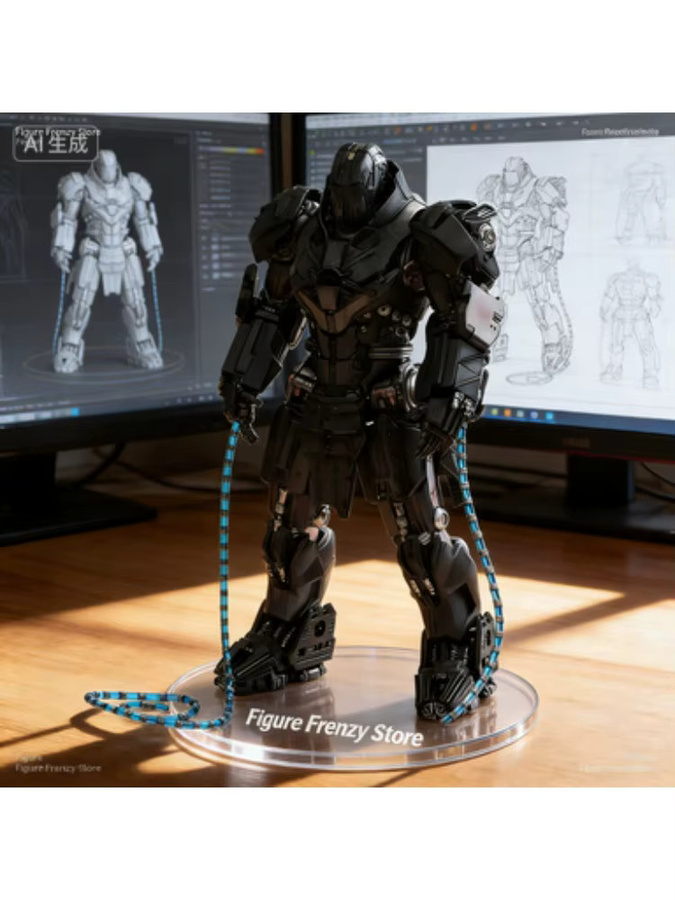 ZD Iron Man 2 Whiplash MARK 2, Actionfigur, Leuchtend - Bild 5