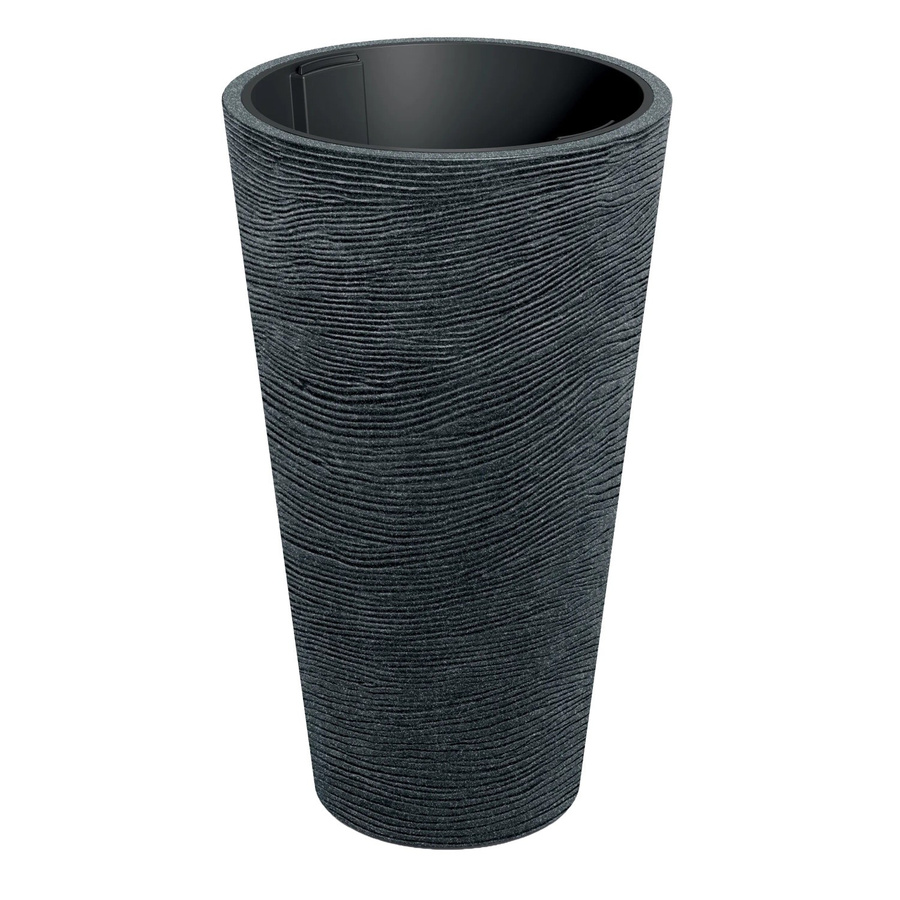 Prosperplast Blumentopf Tubra Schlank Anthrazit-Schwarz Durchmesser: 60 cm, Höhe: 100 cm - Bild 2