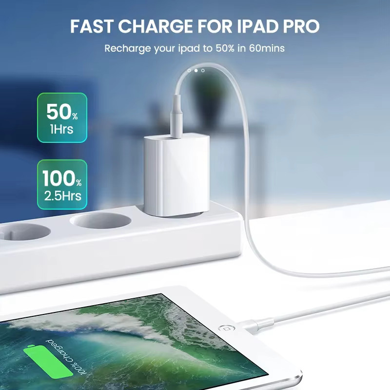 20W PD USB-C Netzteil Schnellladegerät in Weiß für iPhone und USB Typ C Geräte - Bild 3